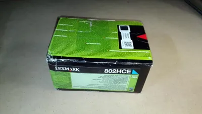 Produktbild von Lexmark 80C2HCE Tonerkartusche 1 Stück Original Cyan