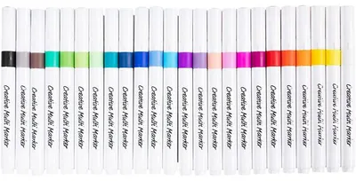 Produktbild von Creativ Company – Multimarker 4 mm Set mit 24 Farben | 6 Stück