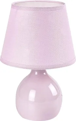 Immagine prodotto di Rabalux Ingrid rosa lampada da tavolo per lampadina E14 74078