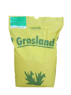 Produktbild von 1 x 10kg HEGA Grasland Weidemischung Nr. II ohne Klee, Futtergras Wiese, Weide, Dauerweide, Mähwiese