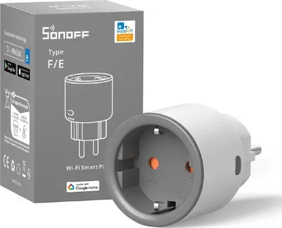 Image de Prise intelligente Wifi blanche Sonoff S60-TPF