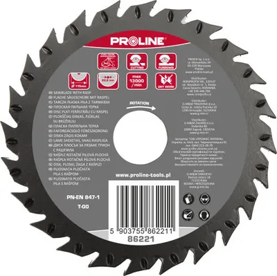 Obrázek produktu pro Proline Tools 86222, 12,5 cm, 1 kusů