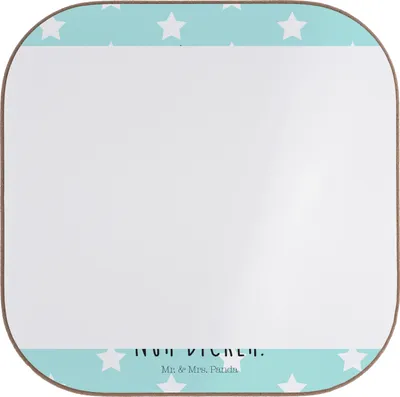 Produktbild von Mr. & Mrs. Panda Untersetzer für Gläser Einhorn - Weiß - Geschenk, Glitzer, Tischuntersetzer, Tassenuntersetzer, Lieblingshorn, gläseruntersetzer, Coaster, Glas, Freundin