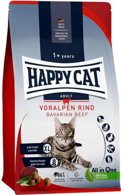 Produktbild von Happy Cat Culinary Adult Voralpen Rind 1,3 kg