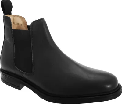 Obrázok produktu pre Roamers pánske čižmy / členkové čižmy / Chelsea boots DF110 (42 EU) (čierne)
