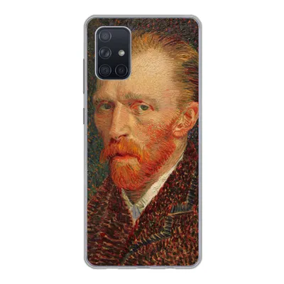 Produktbild von MuchoWow® Handyhülle Schutzhülle Hülle für Samsung Galaxy A51 5G Selbstporträt - Vincent van Gogh Silikon Softcase Handy Hülle - Abbildung