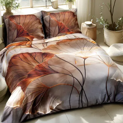 Image de Linge de lit en coton et satin 12407/140x200+1 housse 70x80 SATINLOVE PREMIUM