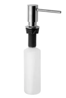 Produktbild von Sapho Einbau-Seifenspender, rund, Edelstahl matt