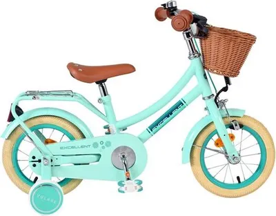 Produktbild von Volare Excellent Kinderfahrrad - Mädchen - 12 Zoll - Grün
