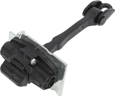 Produktbild von Türprüfbandstopperbegrenzer, vorn links rechts Türprüfhalterung Stop, für Peugeot 308 II 2013-2021, Metall, Nr. 9677466980, Schwarz