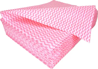 Produktbild von Einwegwischtuch "Wischfix-Perfo", 33 x 50 cm, rot/rosa, 24 Pack, 1200 Stück