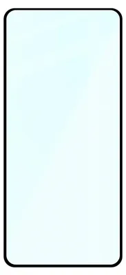 Produktbild von Bizon Glass Edge Panzerglas für Redmi Note 11/11s, Schwarz