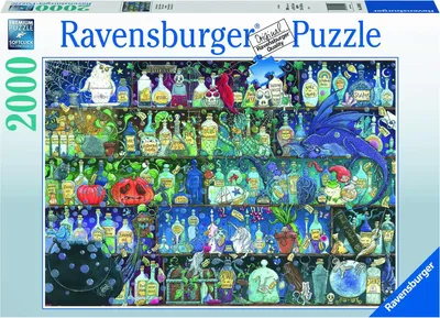 Zdjęcie produktu dla Puzzle 2000el Trucizny i mikstury 160105 RAVENSBURGER