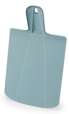 Immagine prodotto di Tagliere pieghevole deJosephJoseph Joseph Duo Blue, cucina, antiscivolo, design compatto, robusto, facile da riporre, superficie resistente, ideale per piccoli spazi