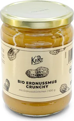 Produktbild von KoRo | CrunchyErdnussmus 500 g