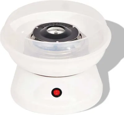 Immagine prodotto di vidaXL Macchina per zucchero filato 480 W Bianco