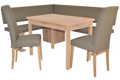 Produktbild von 4tlg. Eckbankgruppe Schenkelmaß 150x182 cm