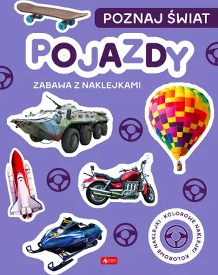 Obrázek produktu pro Zabawa z Naklejkami Pojazdy Poznaj Świat