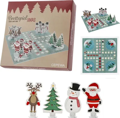 Produktbild von Brettspiel Weihnachten Weihnachtsspiel Spiel Weihnachtsmotive