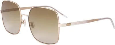 Imagen del producto de Gafas de sol para mujer Hugo Boss BOSS 1160/S, color dorado mate blanco, talla 57/17/145
