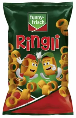 Produktbild von Funny-Frisch Ringli Paprika (75g Packung)