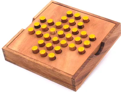 Produktbild von Solitaire, der unterhaltsame Klassiker aus edlem Holz