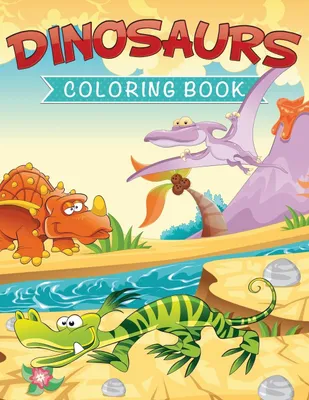 Produktbild von Dinosaurier-Malbuch