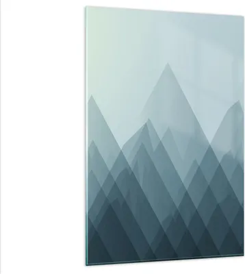Produktbild von Bilder auf glas - Einteilig - Abstraktion modern - 80x120cm - Glasbilder - Wandbilder - Bilder - zum Aufhängen bereit - Wanddekoration aus Glas - Glas Bilder - Wandbild auf Glas - GPA80x120-4007