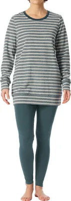 Produktbild von Schiesser Damen Schlafanzug lang jeansblau 44