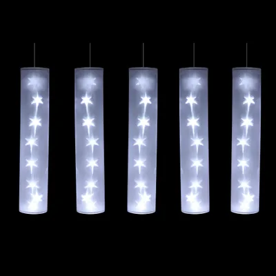Image de Set de 5 tubes lumineux etoiles