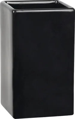 Produktbild von Spirella Zahnputzbecher QUADRO Schwarz
