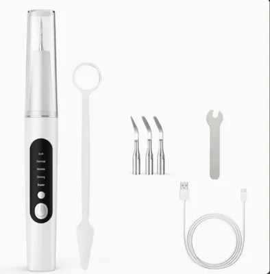 Produktbild von Zahnreiniger für Haustiere, Zahnpflege Set mit LED-Licht, Zahnreinigung für Hunde Katze, 5 Reinigungsmodi