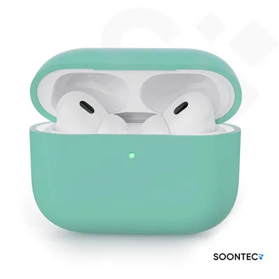 Produktbild von SOONTEC Kopfhörer-Schutzhülle Minzgrün SOONTEC Hülle für AirPods Pro 3. Generation Case