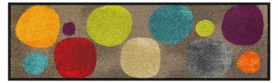 Vuilvangmat 30x100 cm, bunt, waschbar, rutschfest