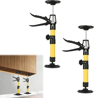 Productafbeelding van Plafondsteun 30-59 cm, 2 stuks, draagkracht 50 kg, voor deurkozijnen