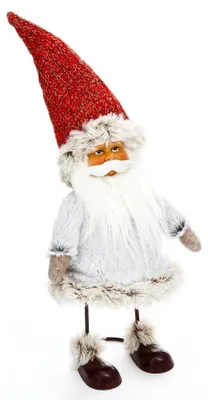 Produktbild von Figur mit Weihnachtsmann Motiv auf Metallkonstruktion