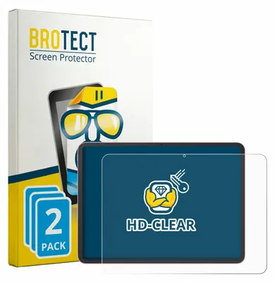 Produktbild von 2x Für Oppo Pad 5 Schutzfolie BROTECT Displayschutz Display Schutz Folie Klar Transparent