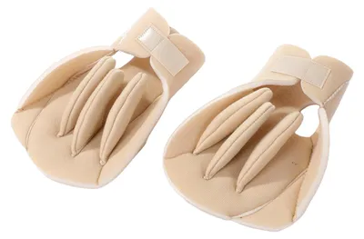 Produktbild von 1/2 Stück Verstellbarer Fingerspreizer, Handflächenschutz, Handkontrakturkissen, gepolsterter Fingerteiler, Abstandshalter, Trennwerkzeug