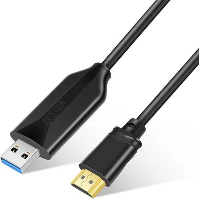 Obrázok produktu pre Adaptér USB na HDMI, 15 m, kábel 1080p pre PC, notebook a HDTV