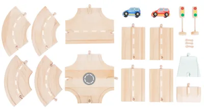Produktbild von Straßen-Set mit Zubehör