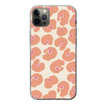 Produktbild von MuchoWow® Handyhülle Schutzhülle Hülle für iPhone 13 Pro Max Blume - Muster - Abstrakt Silikon Softcase Handy Hülle - Mobiltelefon