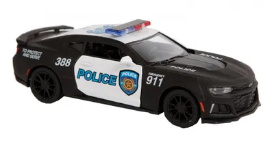 Image de Modèle réduit Kinsmart Chevrolet Camaro ZL 1:38 Aluminium noir