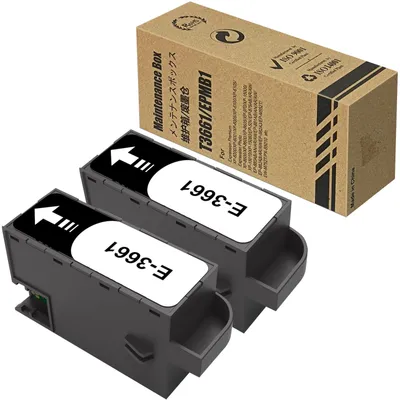 Produktbild von LAIPENG T3661 Tinte Wartungsbox C13T366100 Kompatibel für Epson Expression Photo HD XP-15000 XP-8500 XP-8505 XP-8600 XP-8605 XP-8700 XP-970 Premium XP-6000 XP-6005 XP-6100 XP-6105 (2 Packungen)