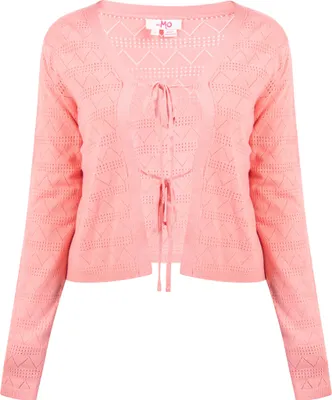Produktbild von SWIRLY damen strickjacke - rosa, L