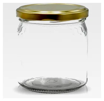 Produktbild von Honiggläser 500g mit 82er Twist-Off Deckel, 12 Stück