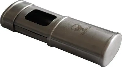 Produktbild von Famanu Zigaretten Aschenbecher Silber - Praktisch und kompakt