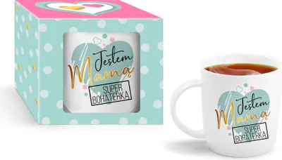 Zdjęcie produktu dla kubek 330ml JESTEM MAMĄ
