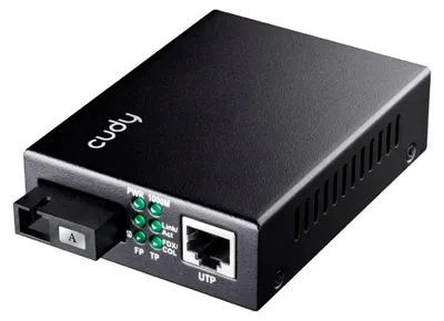 Productafbeelding van Cudy MC100GSB-40A netwerkmediaconverter 1000 Mbit/s multimode, singlemode zwart