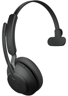 Produktbild von Jabra Evolve2 65 MS Mono Headset, On-Ear, konvertierbar, Bluetooth, kabellos