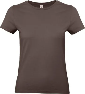 Produktbild von Damen-T-Shirt, Kurzarm - B&C #E190/W - brown - Größe XL
